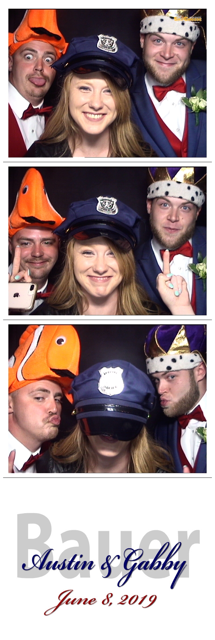 Bauer / Gregory Wedding  | View more photos from the event at gallery.saycheesephotobooth.com/u/SayCheesePhotoBooth/Bauer-Gregory-Wedding